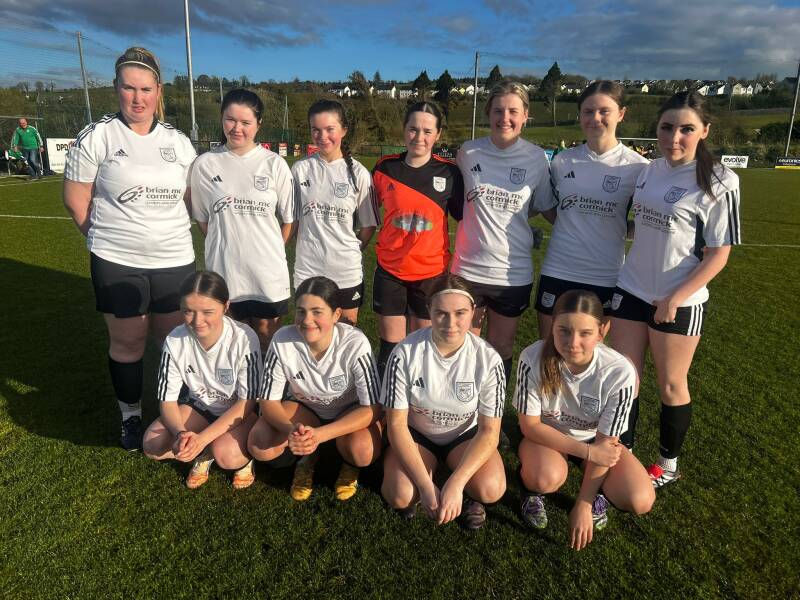 Letterkenny Rovers womens squad at Leckview Park 20th April 2026