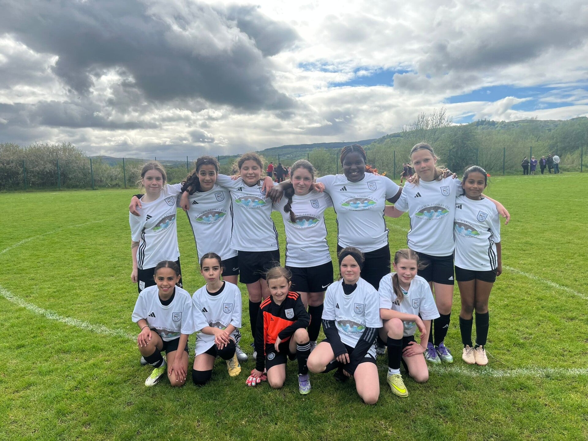 U12 Letterkenny Rovers girls team photo on 4th May 2026