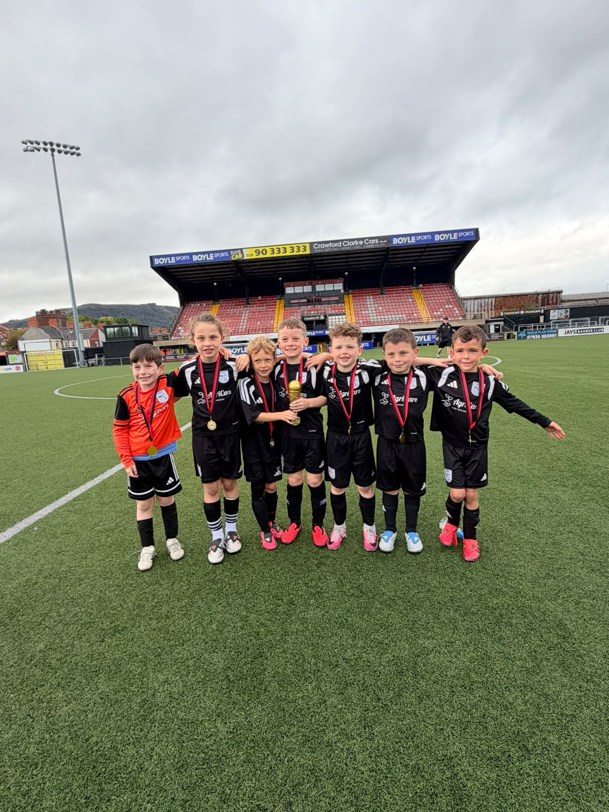 U7s pictured at tournamnet in Belfast on the 4th October