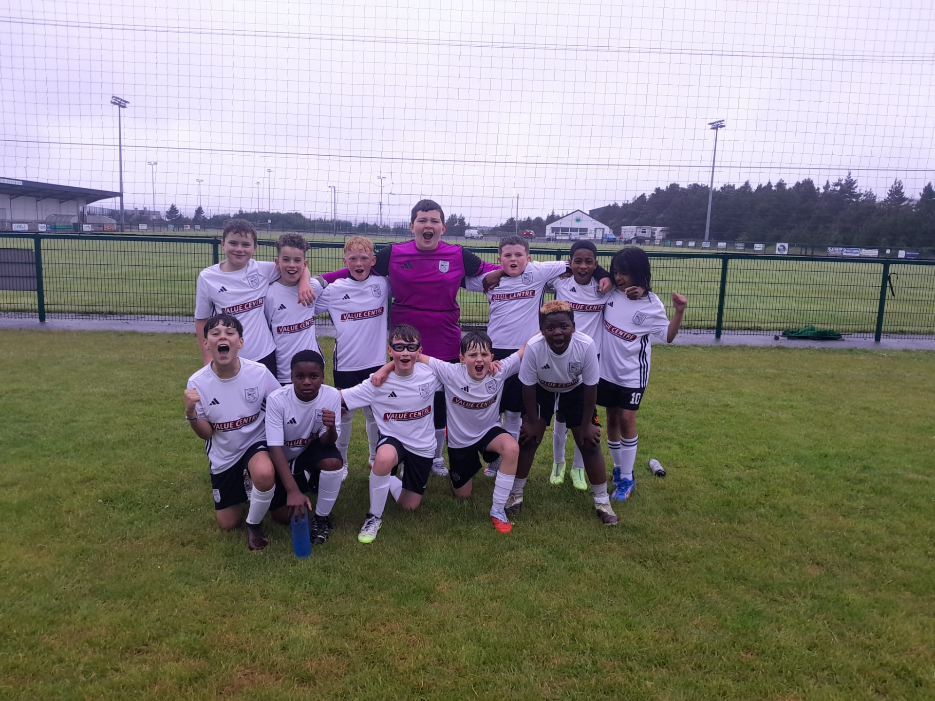 U12 Athletic team photo on 3rd July 2026