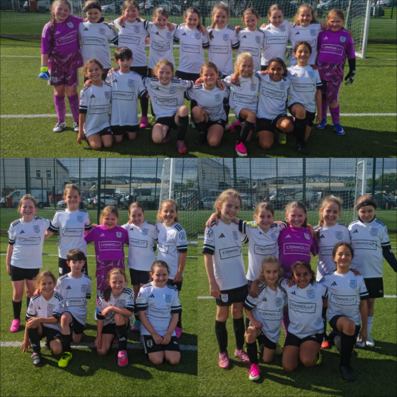 The girls pictured at the Donegal Womens league All County Blitz event