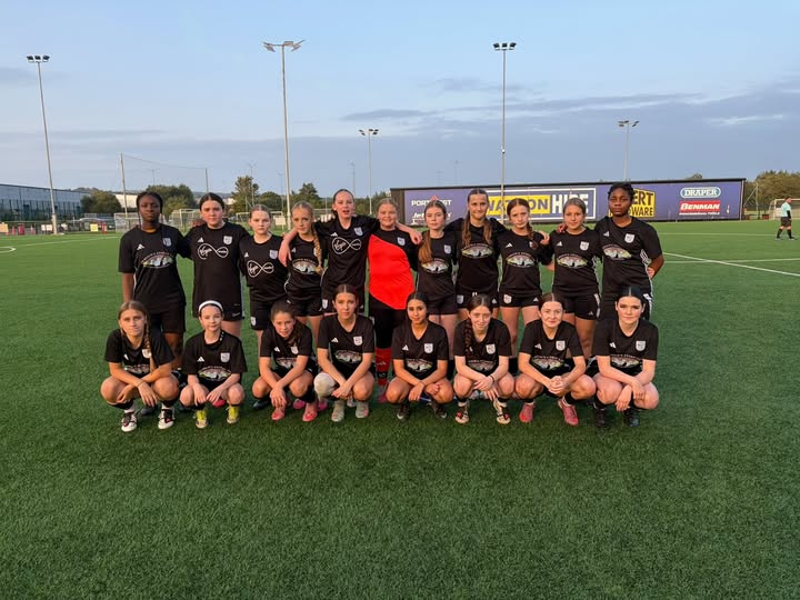 U14 Letterkenny Rovers girls team photo