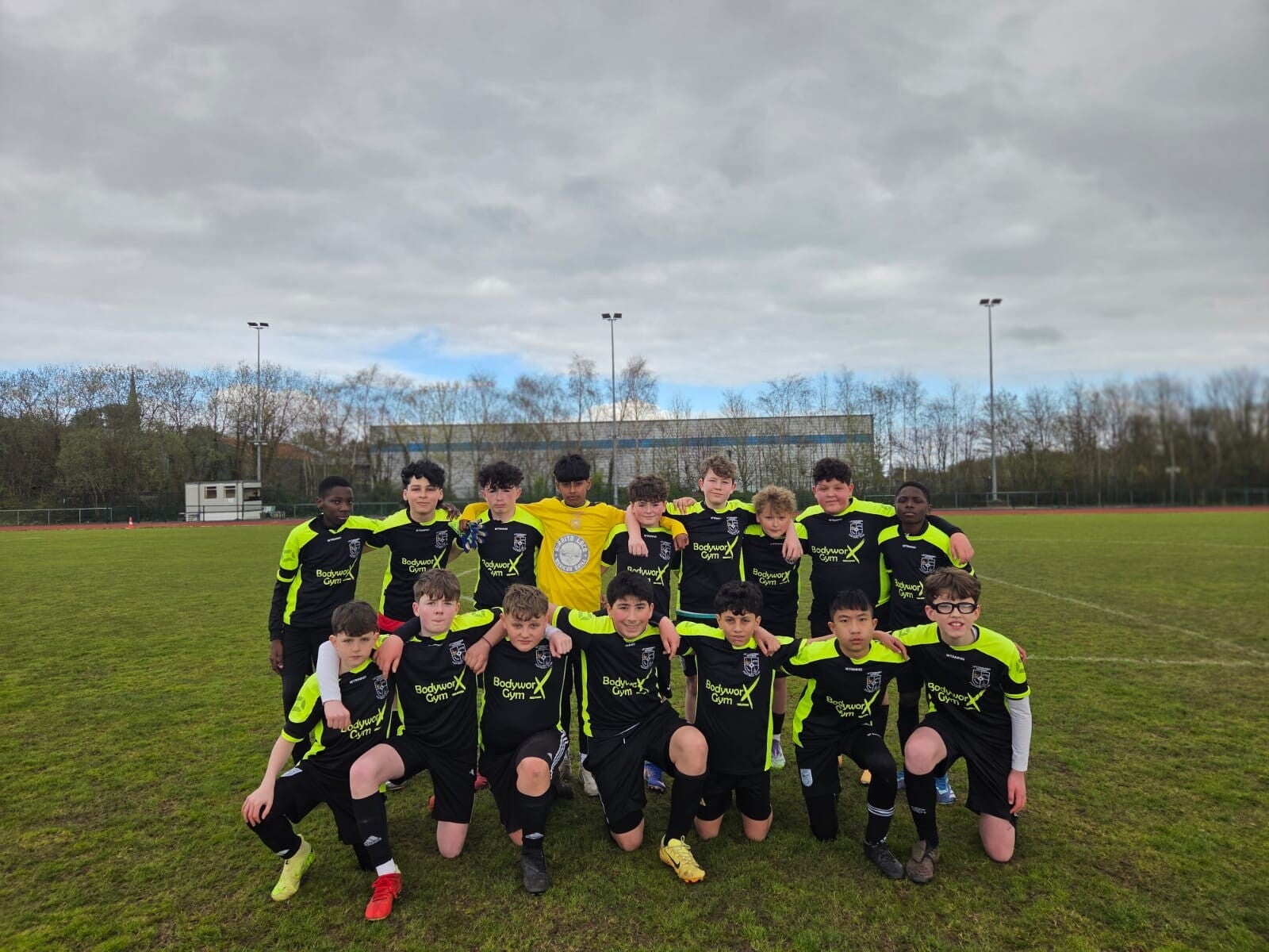 Team photo of the Letterkenny United U14s