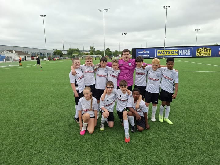 Letterkenny Athletic team photo on 11th July 2026