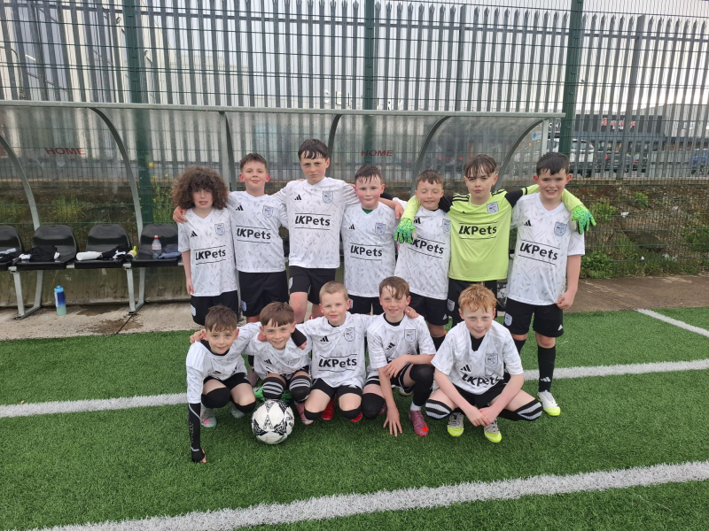 U12s Letterkenny Wanderers team photo 10th may 2026