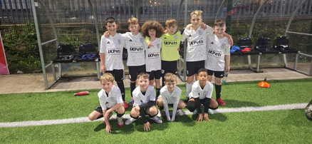 U9s Letterkenny Rovers in first 9 aside game as they continue thier development.