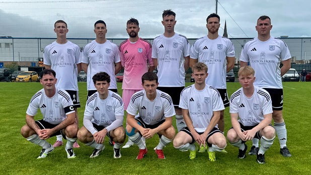 Starting 11 against Swilly Rovers in second round of Brian McCormick Cup