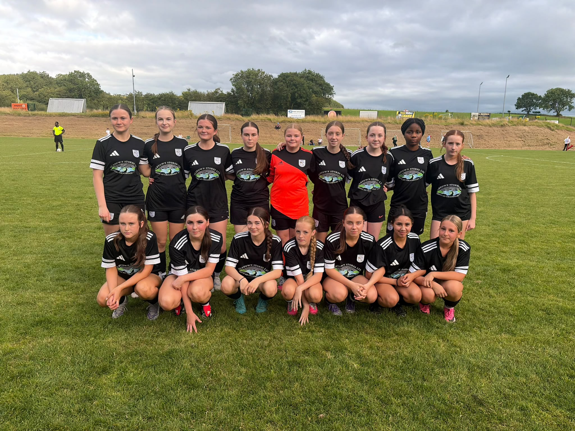 U16 Girls team photo