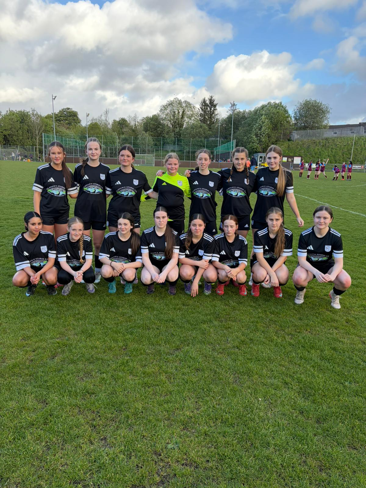 U16 Letterkenny Rovers girls team photo on 13th May 2026