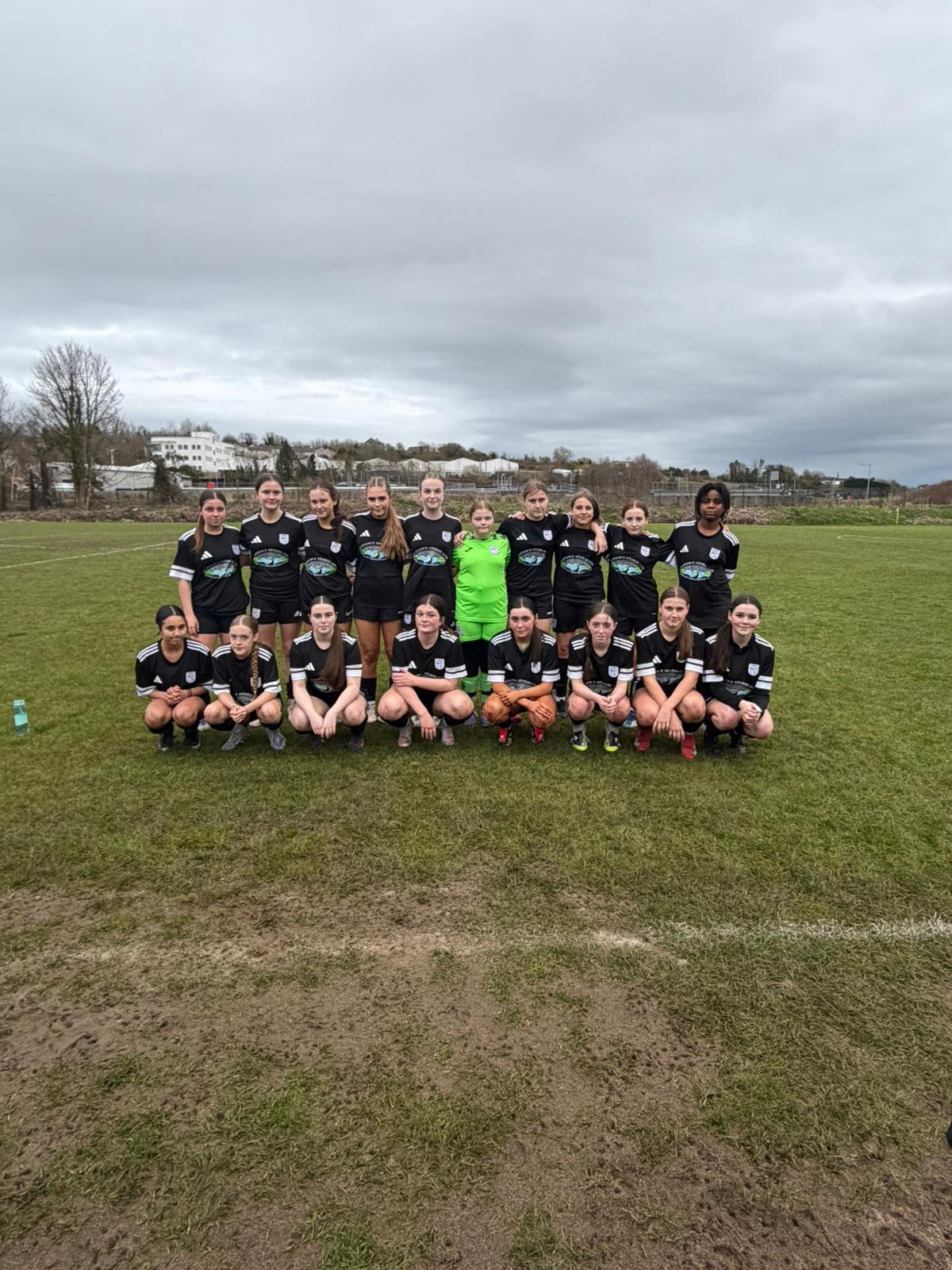 U16s Girls team in first outing of 2026 season