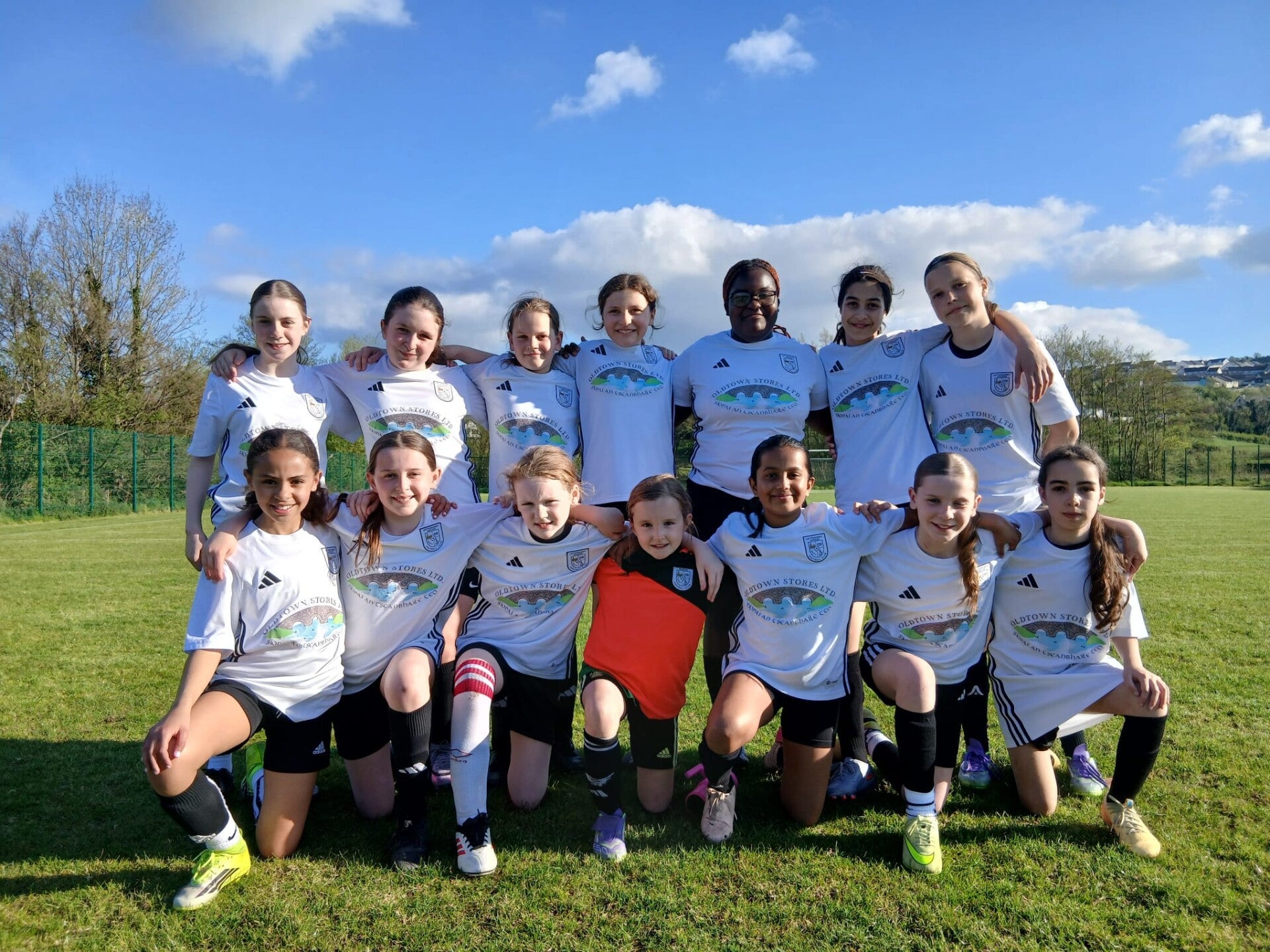 U12 Letterkenny Rovers Girls team photo 28th April 2026