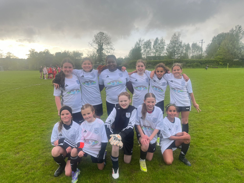 U12 Letterkenny Rovers girls team photo on 12th May 2026