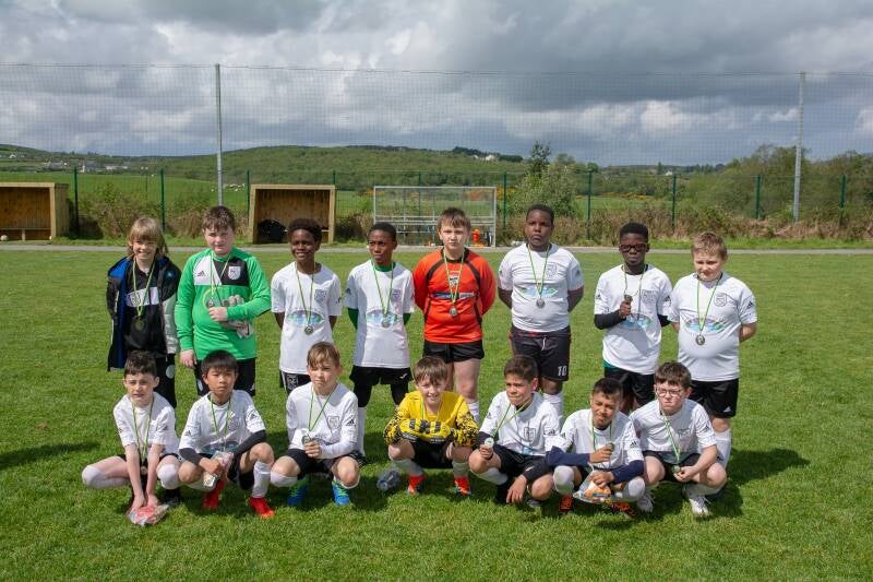 Pictured are Letterkenny United U12s who played League Cup final against Illistrin 6th May 2023. Letterkenny United lost out 3-1 on the day.