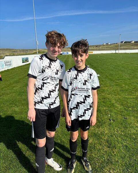 The Goalscorers in the Letterkenny Rovers U12 Premier defeat of Gweedor United.