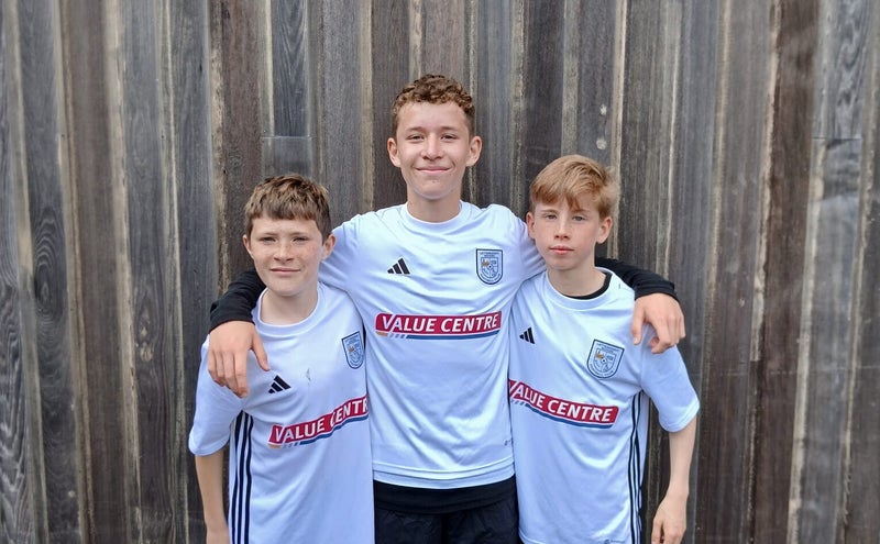 The goalscorers Jack barr, Franco Calvo and Thomas Muller