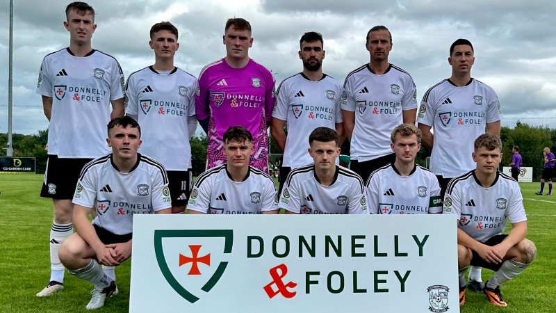 Starting 11 for LetterkennyRovers in their first home game of the FAI National League against Mayo FC at Leckview park on 5th September 2026