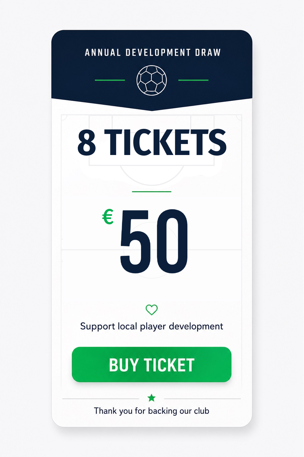 Annual Draw 8 Ticket Option