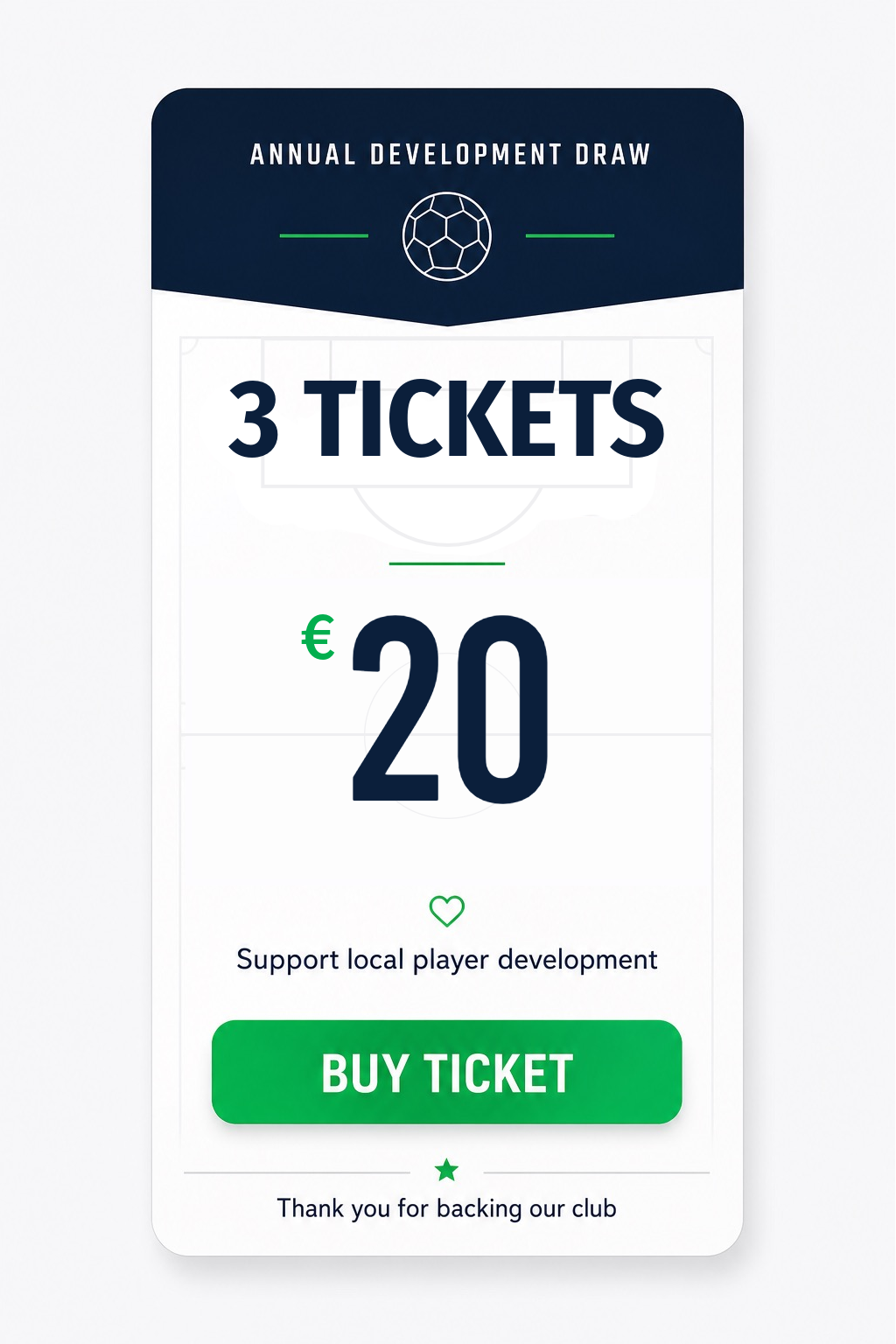 Annual Draw 3 Ticket Option