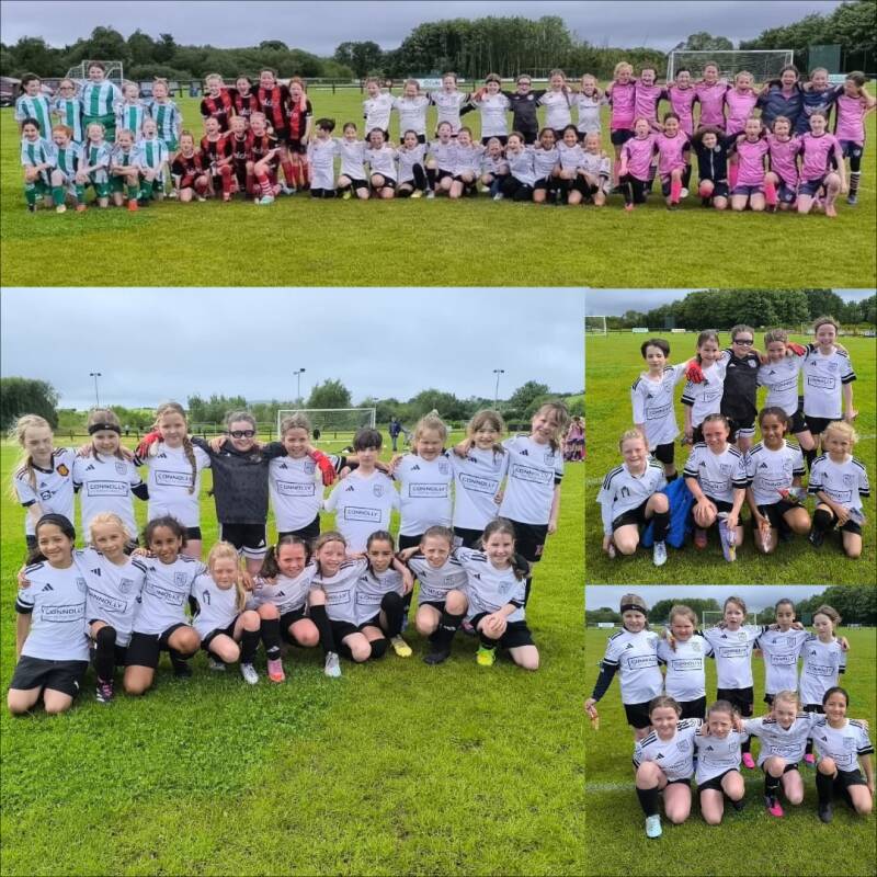 U9 Girls having fun 5th July 2026