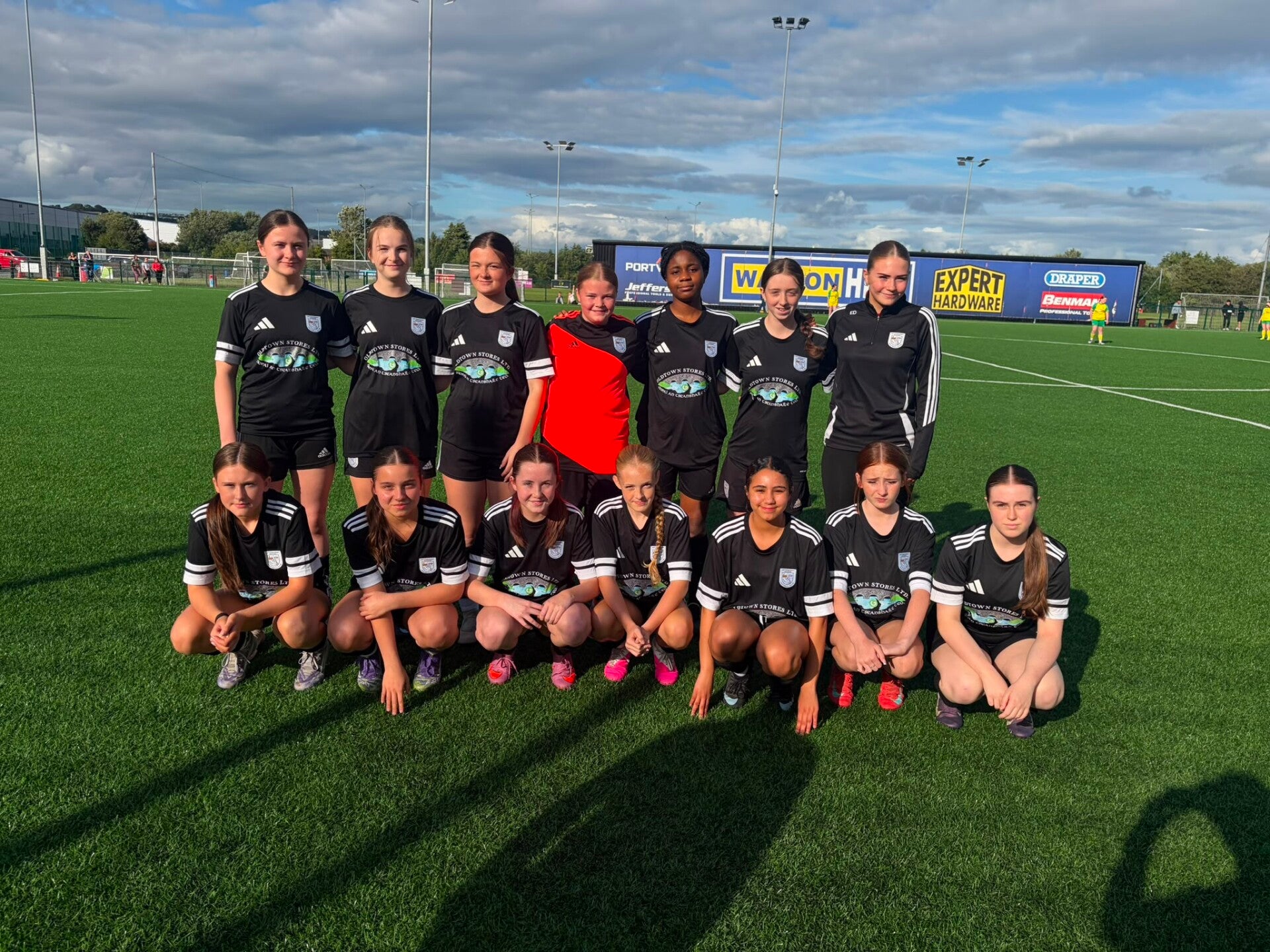 U16 Letterkenny Rovers Girls team photo 29th July 2026