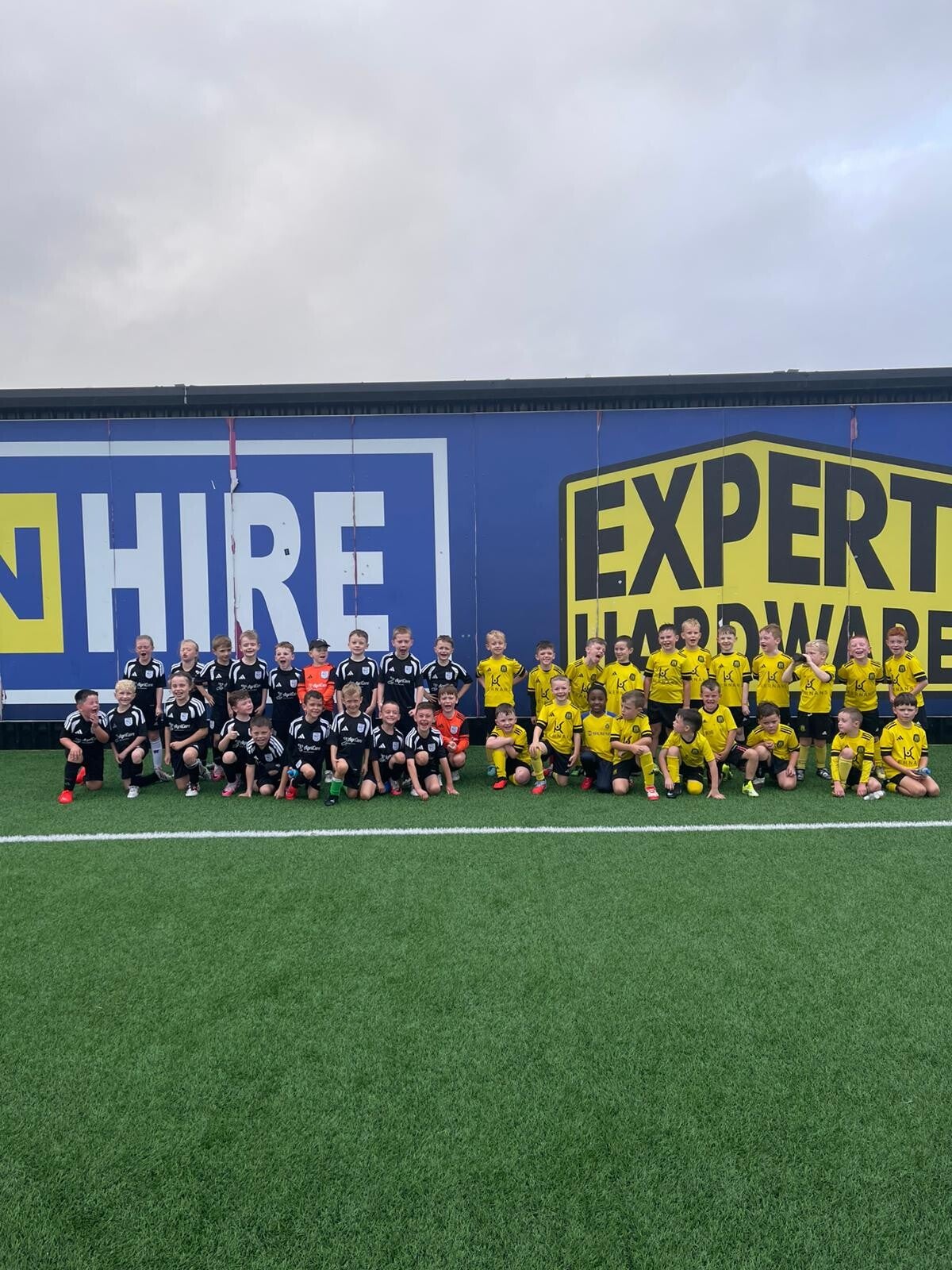 the 2019s held a blitz against Illistrin at Leckview park.