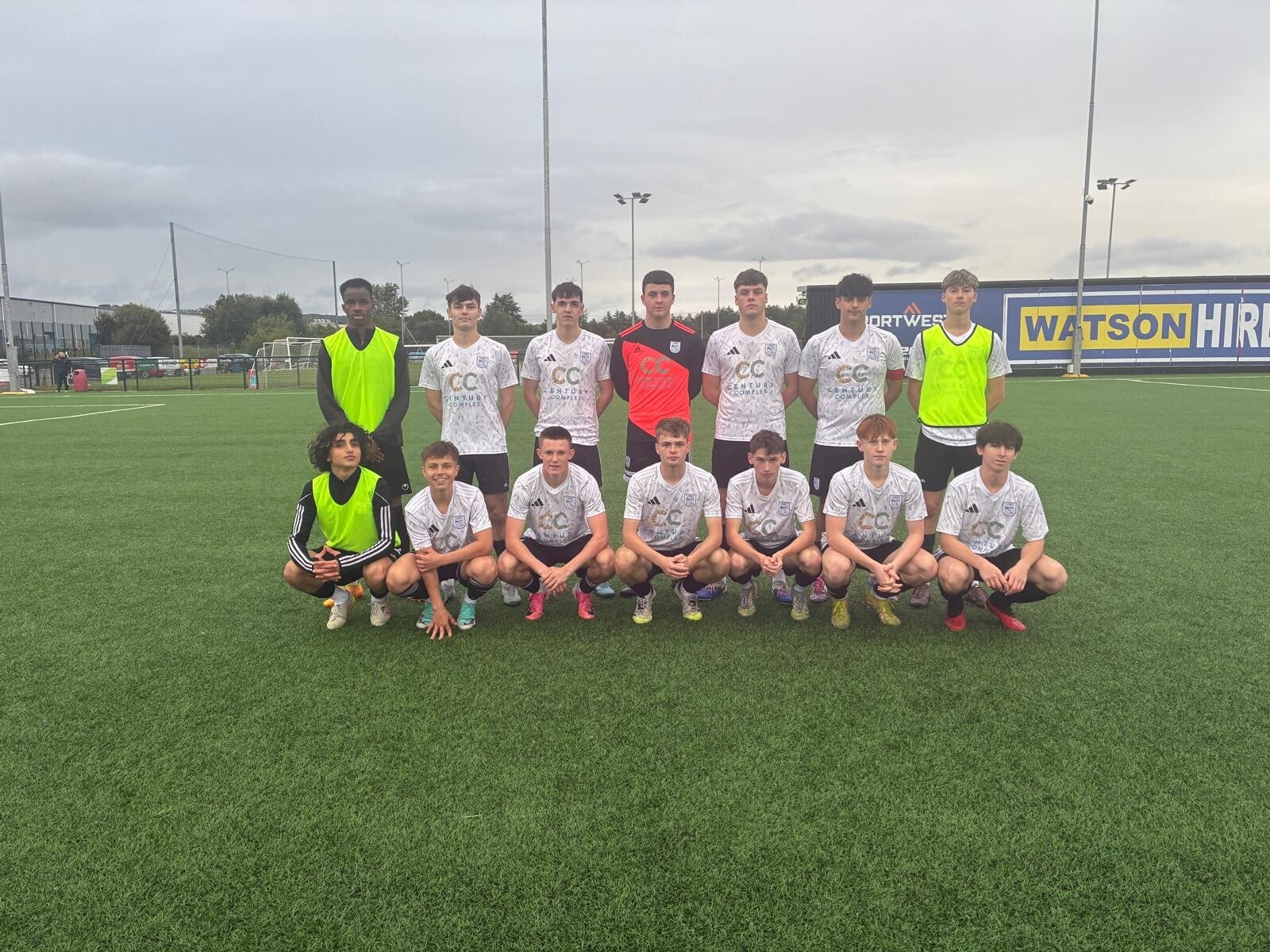 Letterkenny Rovers Youths team photo before their game against Donegal Town 31st August 2026