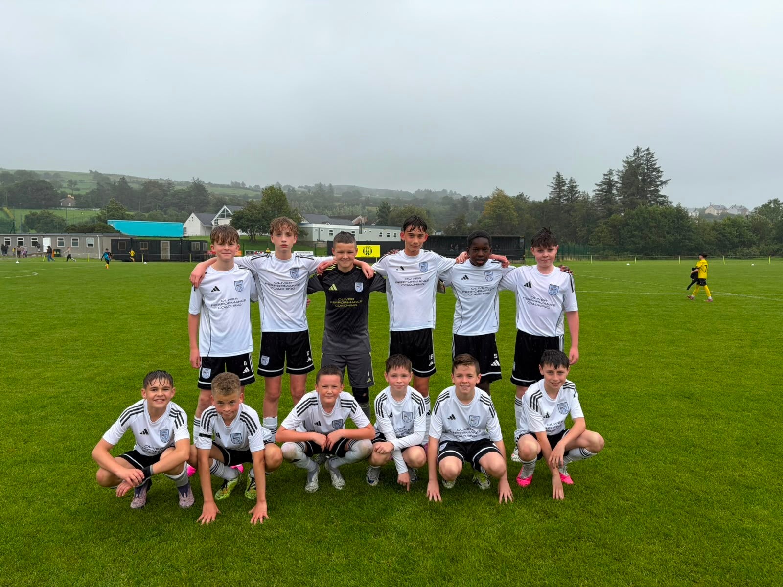 U12 Letterkenny Rovers team photo at their game against Illistrin.