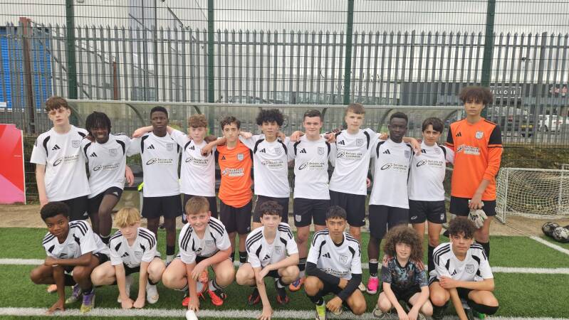 U14 letterkenny Rovers team photo on 13th September 2026