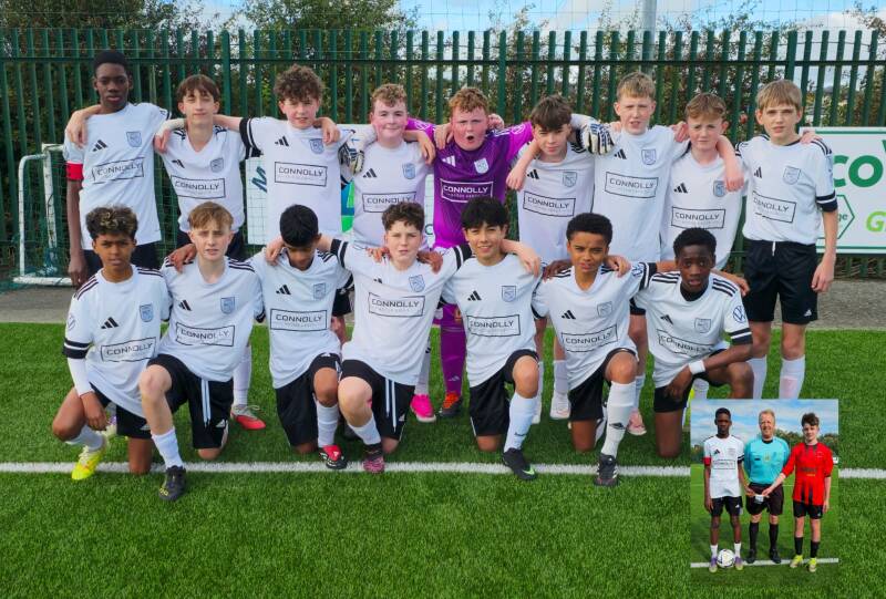 U14 Letterkenny Rovers team that travelled to cavan for their first game of the SFAI Cup on 27th September 2026