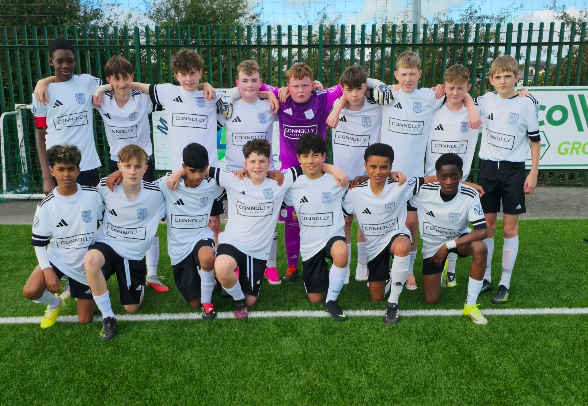 Letterkenny Rovers U14s travelled to Monaghan on 18th October to play Monaghan Town FC