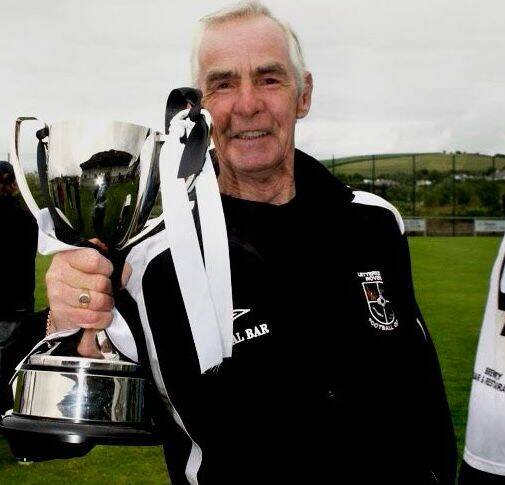Letterkenny Rovers long time Club member and kit man Big P - Patsy Collins who passed away 20th January 2024
