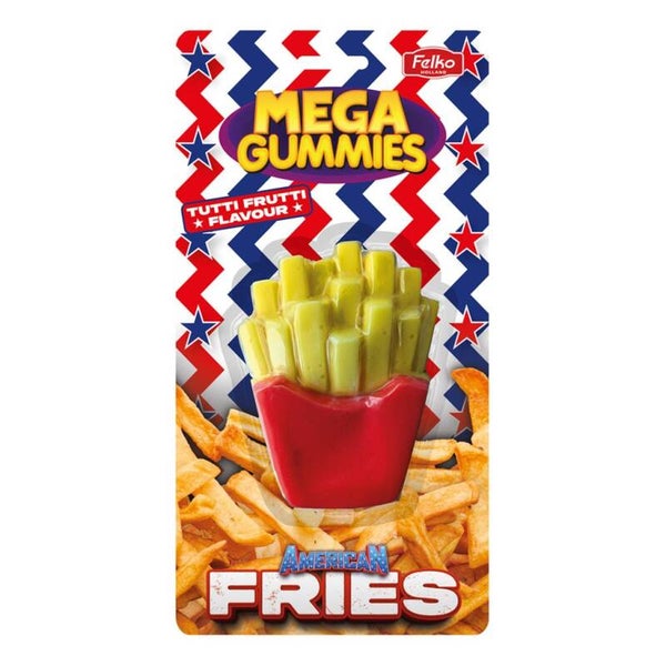 Mega gummies American Fries 120 gram