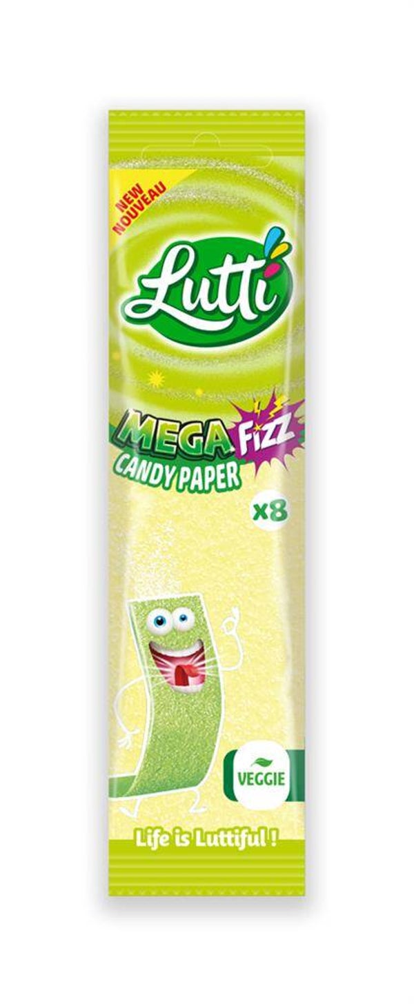 Lutti Candy paper Mega Fizz