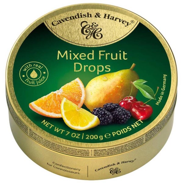 Cavendish & Harvey Mixed fruit drops 200 gram
