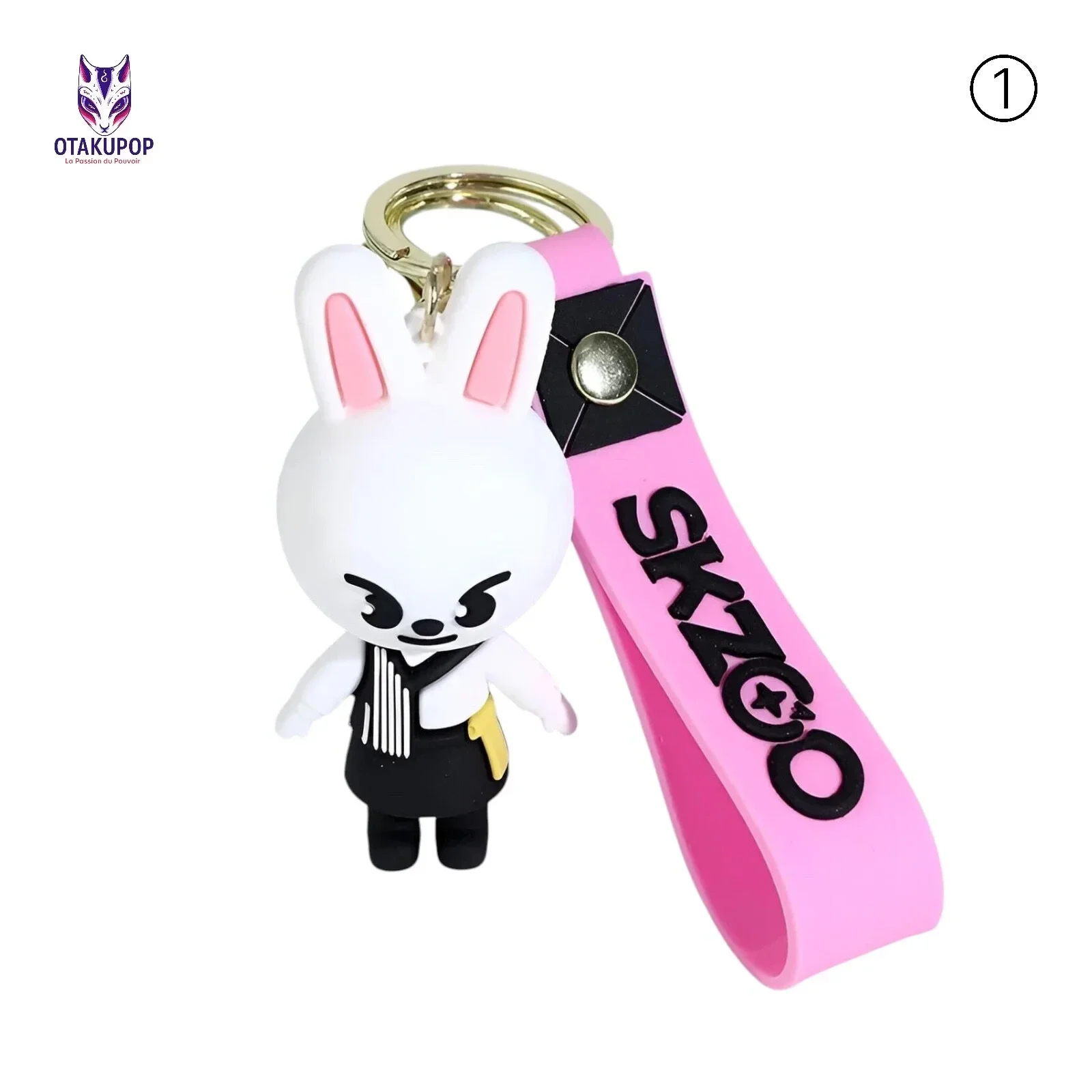Porte-clés SKZOO inspirés des mascottes officielles du groupe Stray Kids