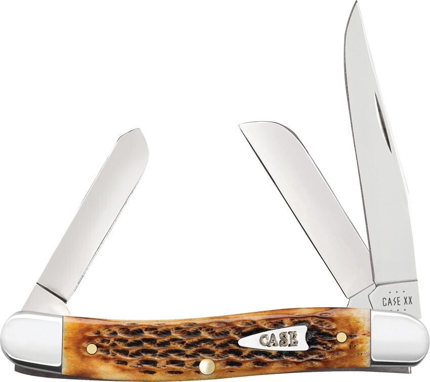 Case Medium Stockman Burnt Amber