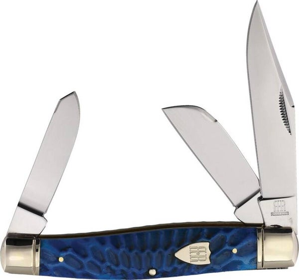 Rough Rider Large Stockman Blue Dragon Bon
