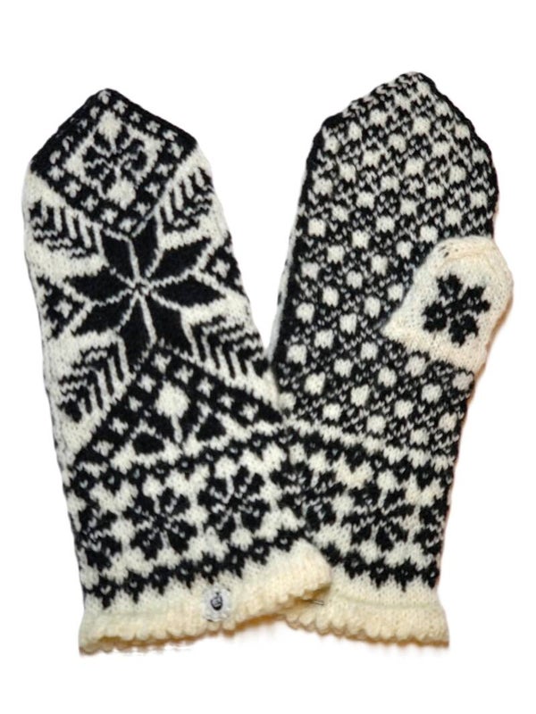 Fausthandschuhe "Morgenstern", lettisches Design