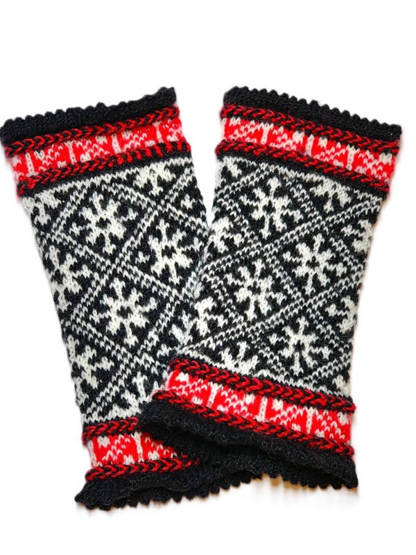 Pulswärmer "MARA", lettisches Design