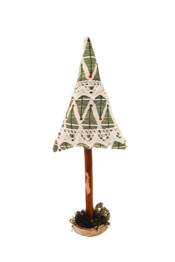 Handgearbeiteter Weihnachtsbaum, "klein"  Bk13