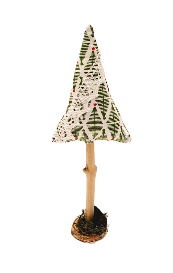 Handgearbeiteter Weihnachtsbaum, "klein"  Bk17