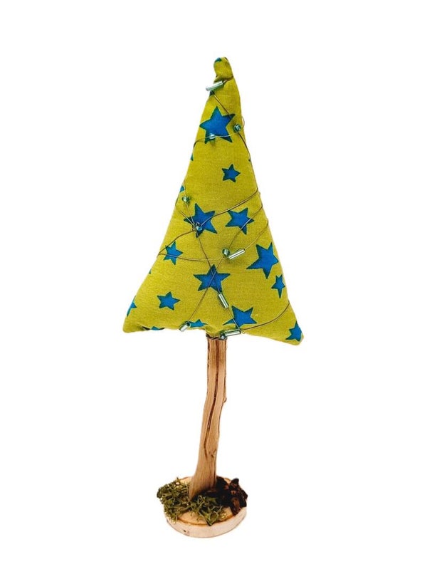 Handgearbeiteter Weihnachtsbaum, "klein"  Bk18