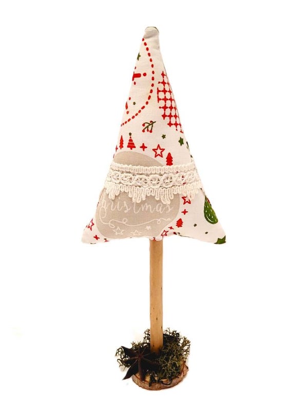 Handgearbeiteter Weihnachtsbaum, "klein"  Bk5