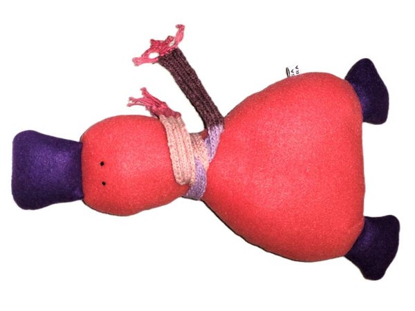 Alle meine Entchen in pink mit lila 4