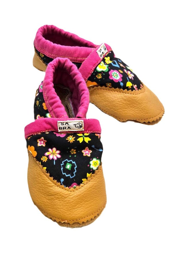 Kinder Schläppchen "Blümchen"