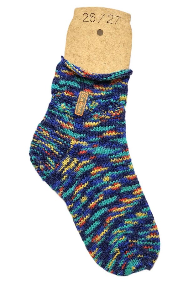 Warme Kindersocke in Multicolor