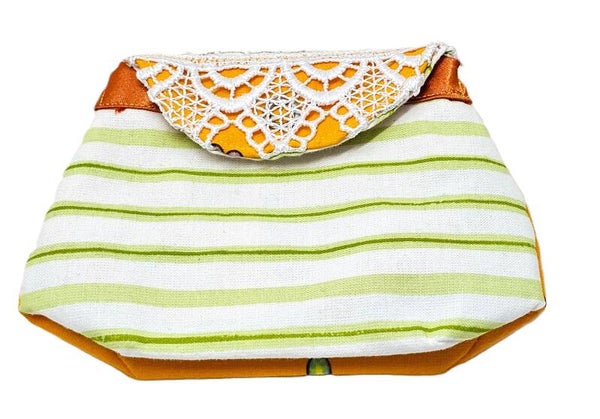 Stoffbeutel "Rayures Vertes"