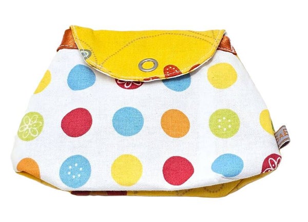 Stoffbeutel "Points colorés petit"