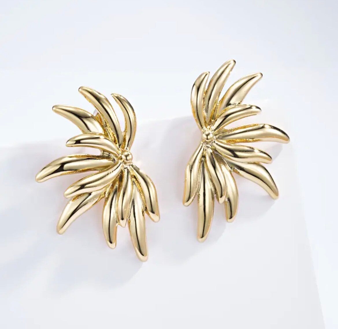 Boucles d'oreille fleurs