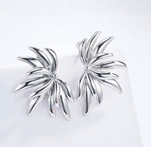 Boucles d'oreilles fleurs